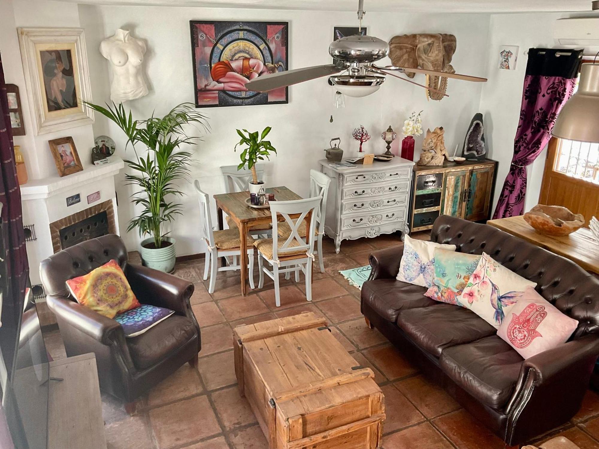 Mijas Pueblo Cosy Townhouse, Sleeps 4 Villa Luaran gambar